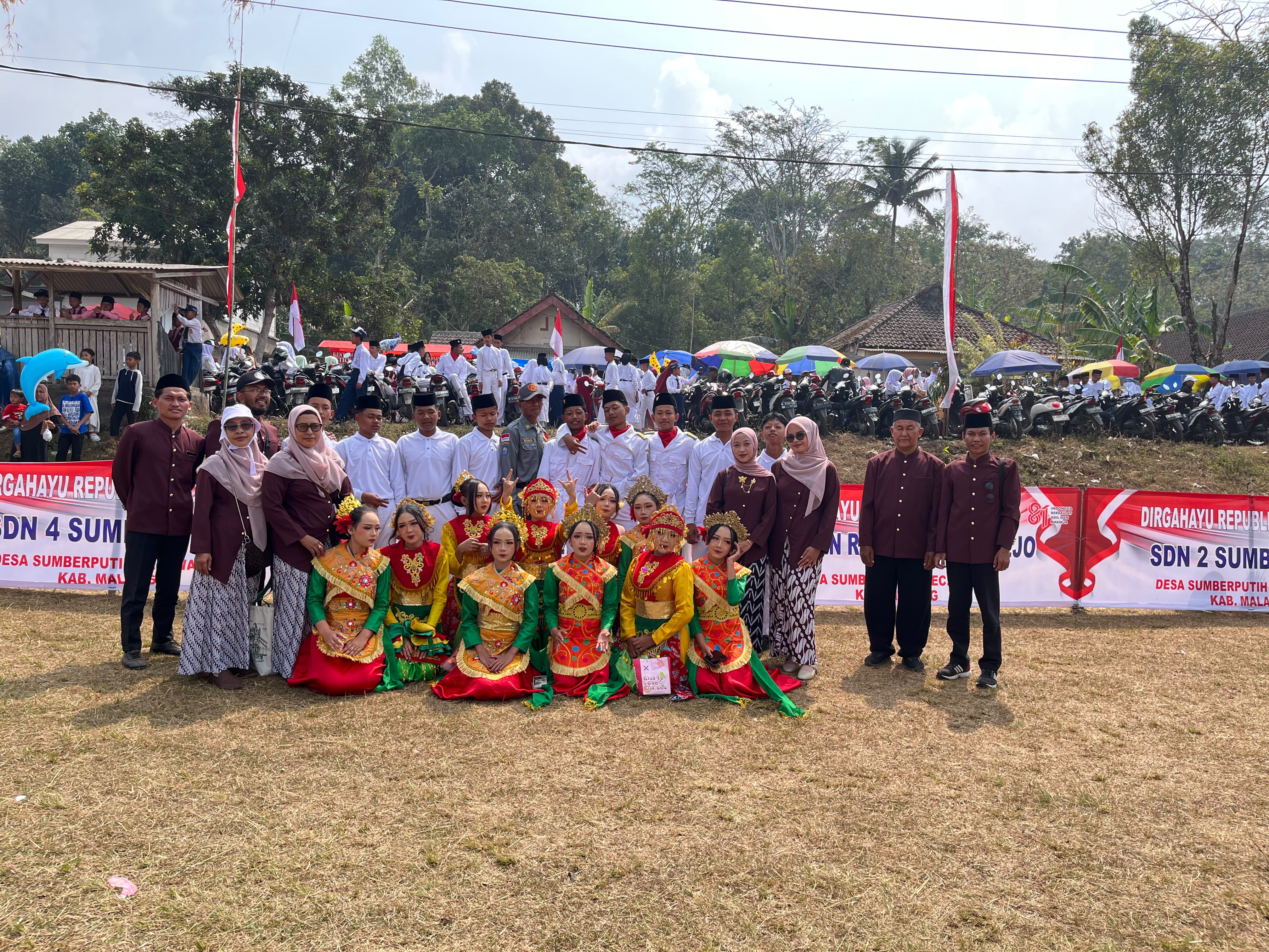 Partisipasi Peringatan HUT RI ke 81 di Desa Sumberputih Wajak