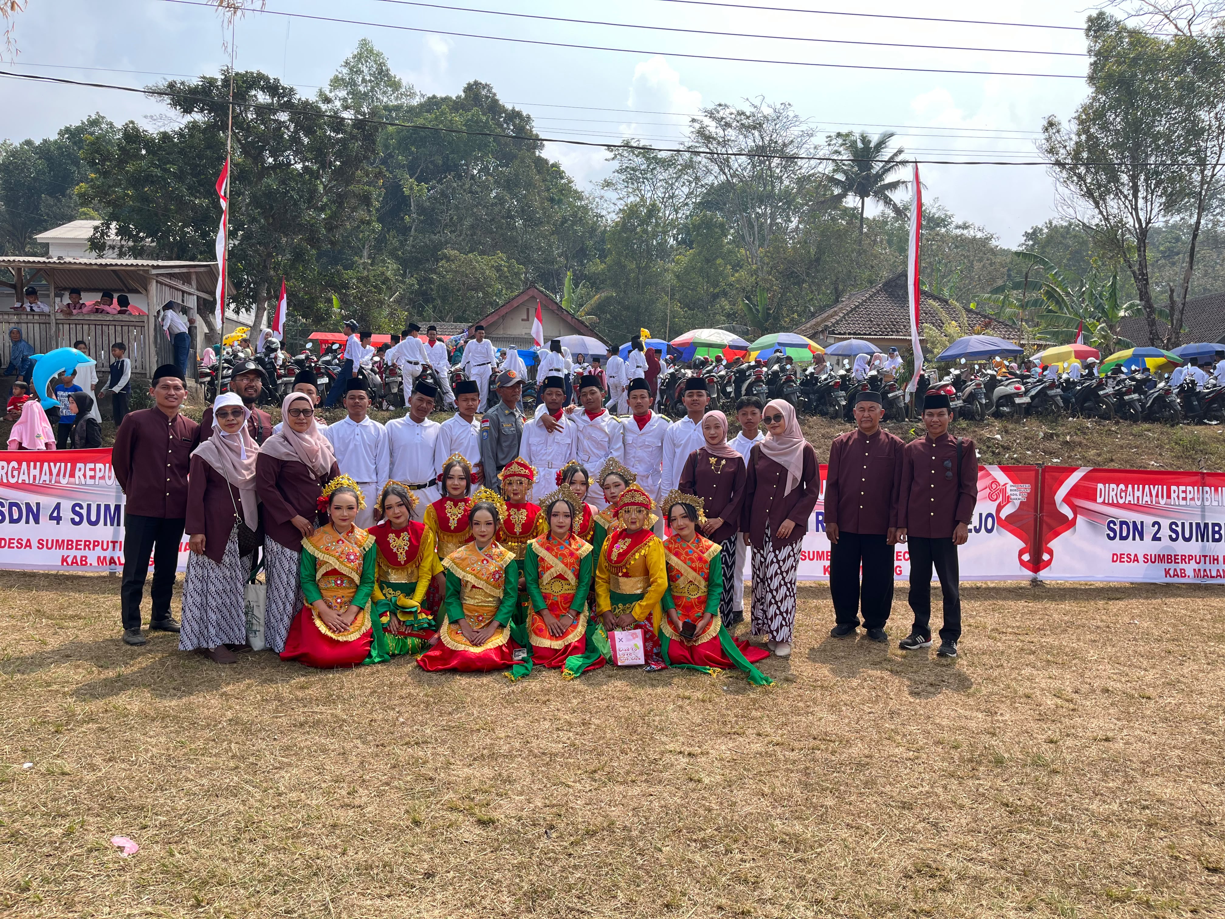 Partisipasi Peringatan HUT RI ke 81 di Desa Sumberputih Wajak